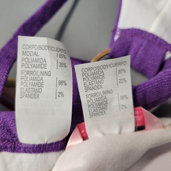 Cia Maritima Bikini Swimsuit Womens Small 38 Top Bottom Brazilian Beach Swimwear - Picture 15 of 16